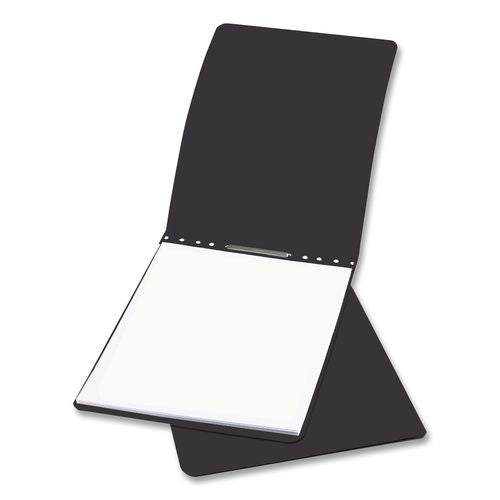 ACCO Pressboard Report Cover, Two-Piece Prong Fastener, 2" Capacity, 8.5 x 11, Black/Black