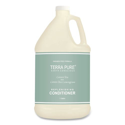 Diversified Hospitality Solutions Terra Pure Conditioner Gallon, Green Tea Lemongrass Scent, 1 gal Bottle