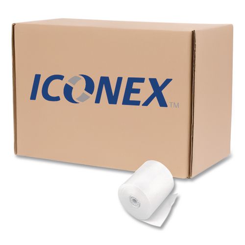 Iconex Impact Bond Paper Rolls, 2.25" x 150 ft, White, 100/Carton