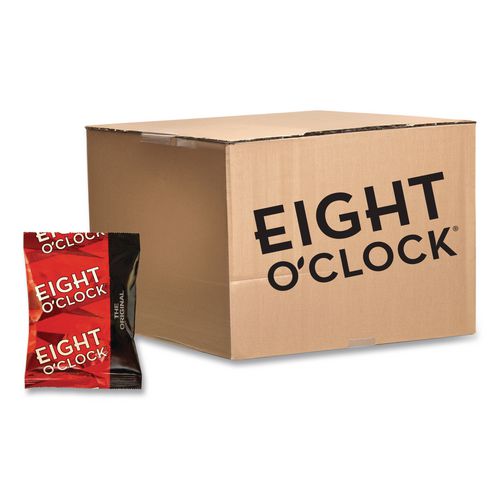 Eight O'Clock Original Ground Coffee Fraction Packs, 1.5 oz, 42/Carton