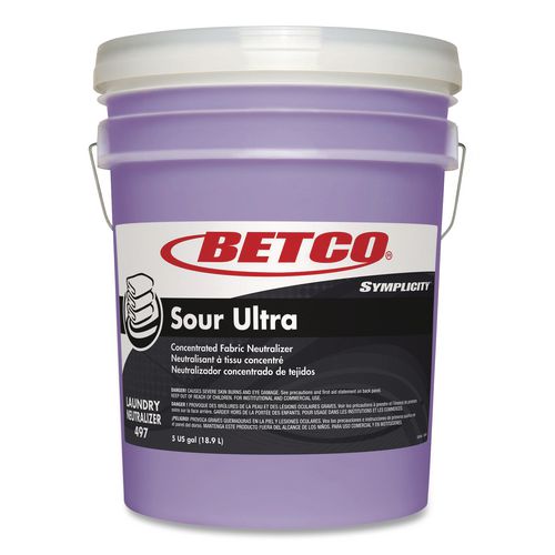 Betco Symplicity Sour Ultra Fabric Neutralizer, 5 gal Pail
