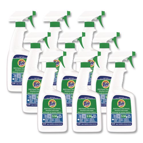 Tide PRO Multi Purpose Stain Remover, 32 oz Spray Bottle, 9/Carton