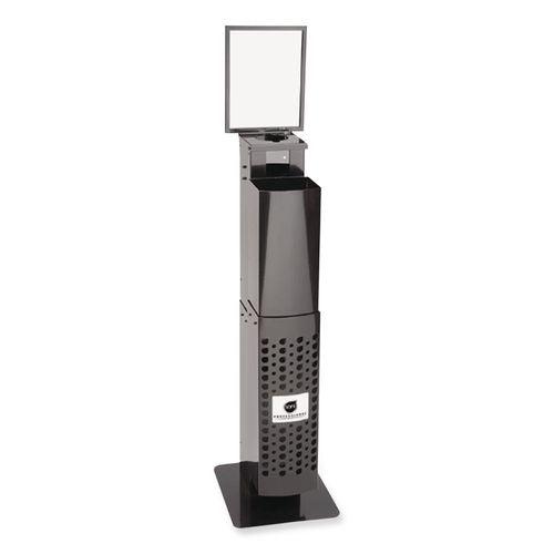 Sani Professional Pop-Up Floorstand, 12 x 14.5 x 51.5, Black