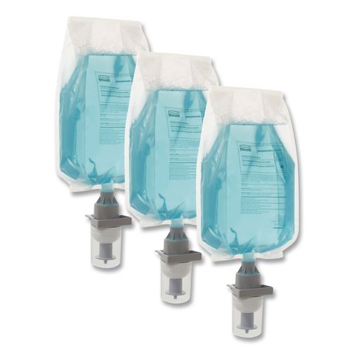 Rubbermaid Commercial Enriched-Foam Soap Refill, Vanilla/White Peach Scent, 1,300 mL, 3/Carton