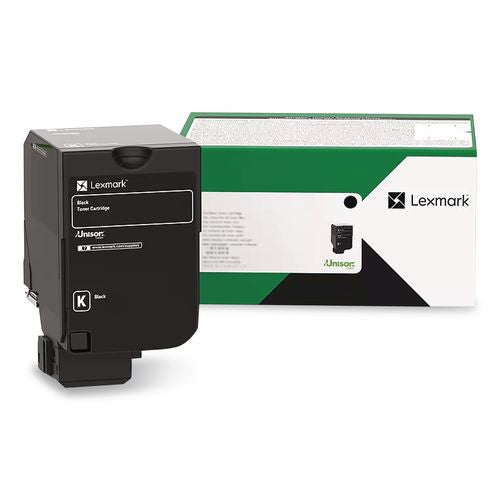 Lexmark 74C10K0 Return Program Unison Toner, 3,000 Page-Yield, Black