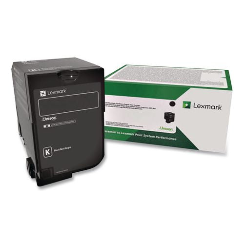 Lexmark 84C1HK0 Return Program Unison High-Yield Toner, 25,000 Page-Yield, Black