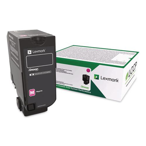 Lexmark 84C1HM0 Return Program Unison High-Yield Toner, 16,000 Page-Yield, Magenta