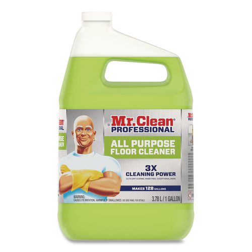 Mr. Clean All Purpose Floor Cleaner, Lemon Scent, 1 gal Bottle