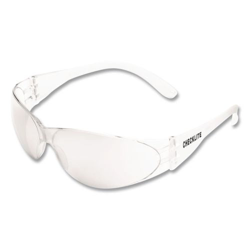 MCR Safety Checklite Safety Glasses CL110AF, Frameless, Clear Single Lens