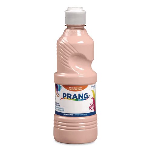 Prang Ready-to-Use Tempera Paint, Peach, 16 oz Dispenser-Cap Bottle