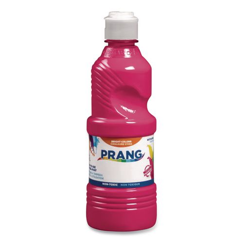 Prang Ready-to-Use Tempera Paint, Magenta, 16 oz Dispenser-Cap Bottle