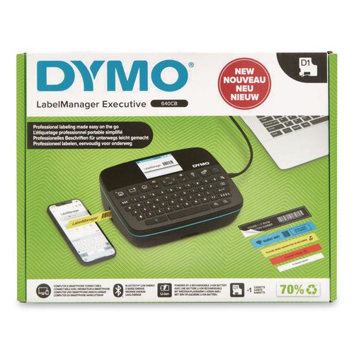 DYMO LabelManager Executive 640 CB, 5 Lines, 7.28 x 5.9 x 2.95