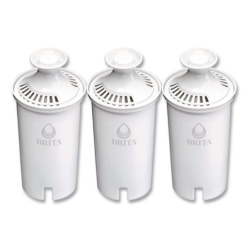 Brita Standard Replacement Filters for Pitchers, 3/Pack, 8 Packs/Carton