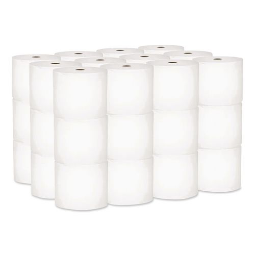 Scott Essential Small Core High-Capacity Standard Roll Toilet Paper, 1-Ply, White, 2,200 Sheets/Roll, 36 Rolls/Carton