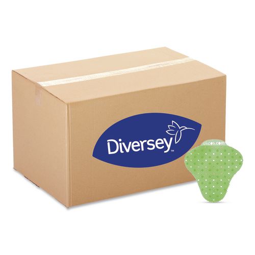Diversey ekcoscreen Urinal Screens, Apple Scent, Green, 12/Carton