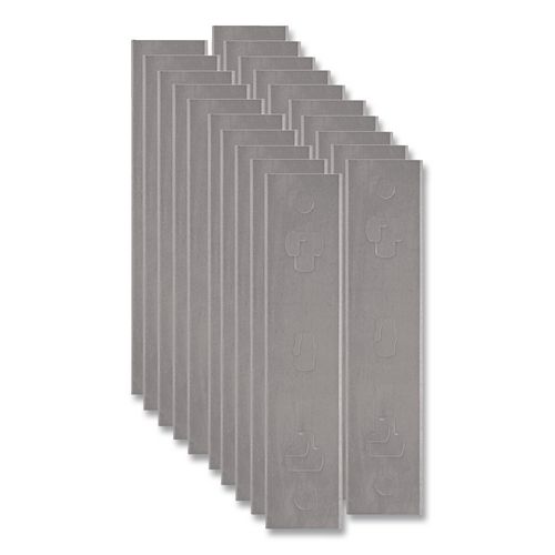 Rubbermaid Commercial Glass/Window Scraper Replacement Blade Pack, 20/Pack