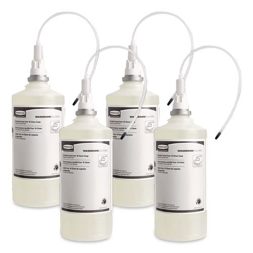Rubbermaid Commercial Free-N-Clean Foaming Hand Soap Refill, Fragrance-Free, 1,600 mL, 4/Carton