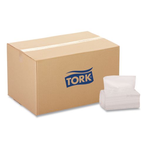 Tork Multipurpose Paper Wiper, 13.8 x 8.5, White, 400/Pack, 12 Packs/Carton
