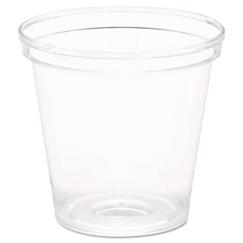 WNA Comet Plastic Portion/Shot Glass, 1 oz, Clear, 50/Pack, 50 Packs/Carton