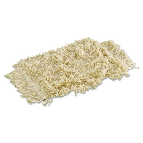 Rubbermaid Commercial Wall Washer Replacement Pads, Cotton, 9" x 5", White