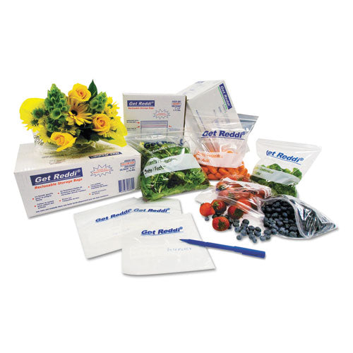 Inteplast Group Food Bags, 1.13 gal, 0.68 mil, 8" x 3" x 15", Clear, 1,000/Carton