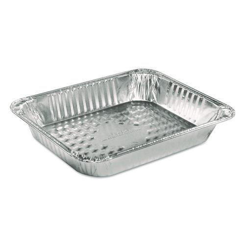 HFA Aluminum Steam Table Pans, Half-Size Medium, 2.19" Deep, 10.38 x 12.75, 100/Carton