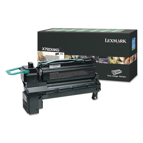 Lexmark X792X4KG Return Program Extra High-Yield Toner, 20,000 Page-Yield, Black