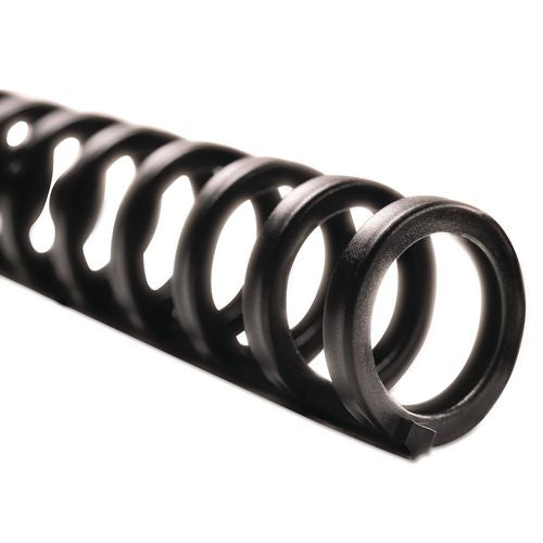 GBC ProClick Easy Edit Spines for 11 x 8.5 Documents, 32 Rings, 0.31" (45-Sheet) Capacity, Black, 100/Box