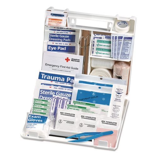 First Aid Only Sports First Aid Kit for 10 People, 71 Pieces, Plastic Case