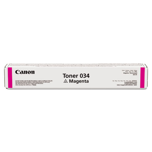 Canon 9452B001 (034) Toner, 7,300 Page-Yield, Magenta