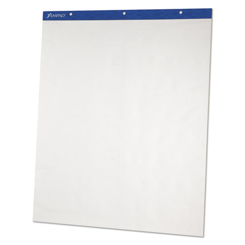 Ampad Flip Charts, Unruled, (50) White 27 x 34 Sheets, 2/Carton