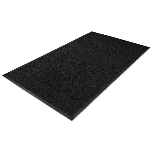 Guardian Platinum Series Walk-Off Indoor Wiper Mat, Rectangular, Black Carpeted Surface, 48" x 72"