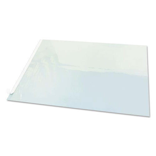 Artistic Second Sight Clear Plastic Desk Protector, Hinged Top Protector, 25.5" x 21", Clear