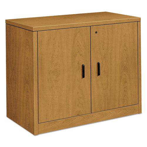 HON 10500 Series Storage Cabinet w/Doors, 36w x 20d x 29.5h, Harvest