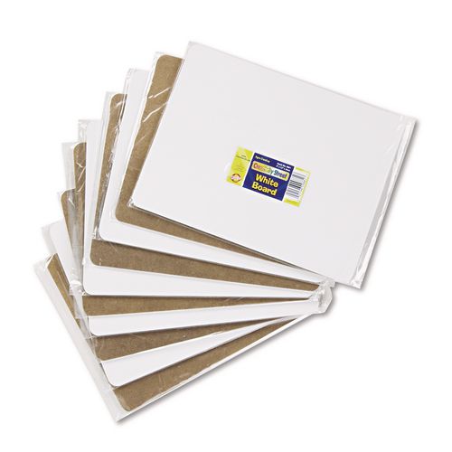 Creativity Street Dry Erase Student Boards, 12" x 9", White Surface, 10/Set