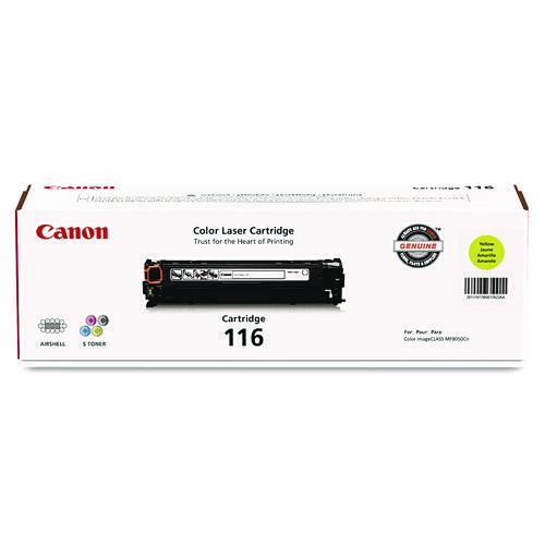 Canon 1977B001 (116) Toner, 1,500 Page-Yield, Yellow