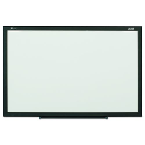 AbilityOne 7110016511288, SKILCRAFT Magnetic Porcelain Dry Erase Board, 60" x 36", White Surface, Black Aluminum Frame