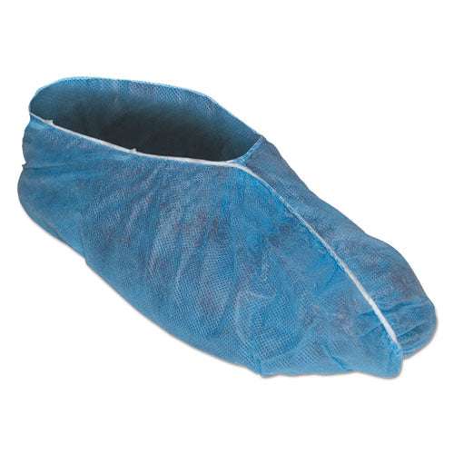 KleenGuard A10 Light Duty Shoe Covers, Polypropylene, One Size Fits Most, Blue, 300/Carton