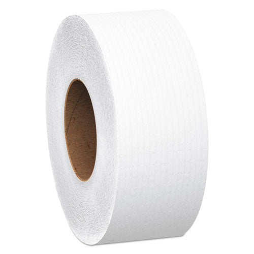 Scott Essential JRT Jumbo Roll Bathroom Tissue, Septic Safe, 1-Ply, 3.55" x 2,000 ft, White, 12 Rolls/Carton