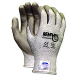 MCR Safety Dyneema Gloves, EN388: 4341, Gray/White, Pair