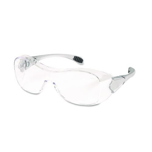 MCR Safety Law OTG Safety Glasses, Frameless OTG, Clear Single Lens