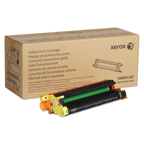 Xerox 108R01487 Drum Unit, 40,000 Page-Yield, Yellow