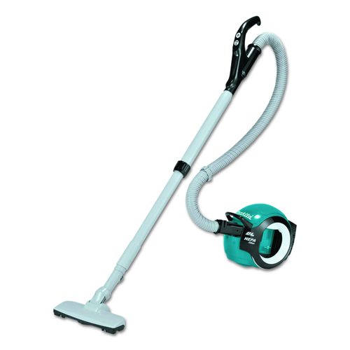 Makita LXT Lithium-Ion Brushless Cordless Cyclonic Canister HEPA Filter Vacuum (Tool Only), Black/Teal/White