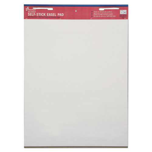 AbilityOne 7530013930104, SKILCRAFT Self-Stick Easel Pad, Unruled, (30) White 25 x 30 Sheets, 2/Pack