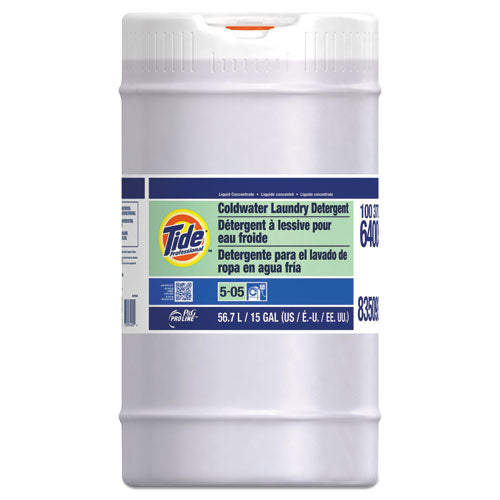 Tide PRO Coldwater Laundry Detergent, Tide Original Scent, 15 gal Drum