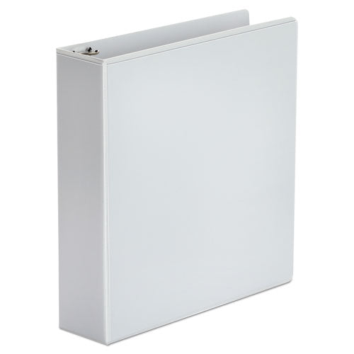Universal Economy Round Ring View Binder, 3 Rings, 2" Capacity, 11 x 8.5, White
