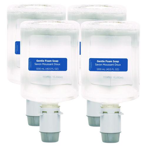 Georgia Pacific Professional Pacific Blue Ultra Foam Soap Manual Dispenser Refill, Fragrance-Free, 1,200 mL, 4/Carton