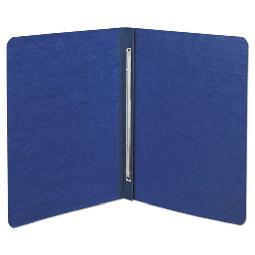 ACCO PRESSTEX Report Cover with Tyvek Reinforced Hinge, Side Bound, Two-Piece Prong Fastener, 3" Capacity, 8.5 x 11, Dark Blue