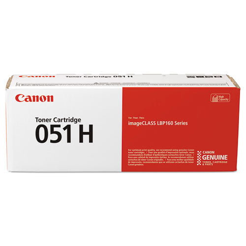 Canon 2169C001 (051H) High-Yield Toner, 4100 Page Yield, Black