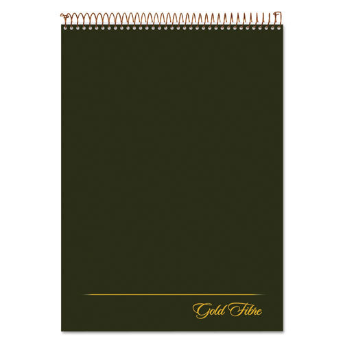 Ampad Gold Fibre Wirebound Project Notes Pad, Green Cover, Project-Management Format, (70) White 8.5 x 11 Sheets